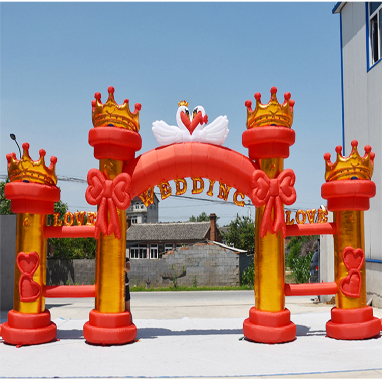 双鸭山节日大型充气拱门